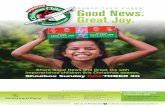 SAMARITAN’S PURSE Good News. Great Joy....impoverished children this Christmas season. Shoebox Sunday OCCTOBER 30 Operation Christmas Child ® is a project of Samaritan’s Purse