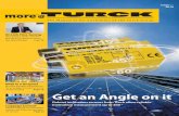 Get an Angle on it€¦ · Robust inclination sensors from Turck allow reliable inclination measurement up to 360 ° more@ IO-Link Fine-tuning “The physics works, now the ﬁ ne-tuning
