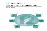Topoff 2 Legal Team Handbook - Louisiana State University › manual › states › Il-Topoff2LegalTeamHa… · 2 Legal Team member. Persons with specific legal questions regarding
