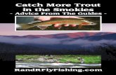 Advice From The Guides - R and R Fly Fishing › wp-content › uploads › ...with fly fishers visiting our home waters in the Great Smoky Mountains who have a tough time hooking