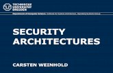 SECURITY ARCHITECTURES - TU Dresdenos.inf.tu-dresden.de/Studium/KMB/WS2009/12-Security-Architectures.pdfInconvenient Exposure to ... VFS / API layer: ... the Nizza Security Architecture“,