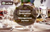 Restaurant Reservation Management ServiceMMORPG / Игровые консоли ... Рынок Online-booking Отели Рестораны в мире Авиа/ЖД Авто Рестораны