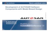 AUTOSAR Software Component Development with …...Development of AUTOSAR Software Components with Model-Based Design Dr. Joachim Schlosser Application Engineering The MathWorks GmbH