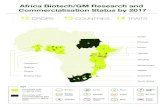 CROPS 13 14 - Isaaa AfriCenterafricenter.isaaa.org/wp-content/uploads/2018/07/Africa-Biotech-Status.pdfInsect resistance Maize Insect resistance/Herbicide tolerance multi-stacks Resistance