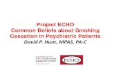 Common Beliefs about Smoking Cessation in Psychiatric Patients · Common Beliefs about Smoking Cessation in Psychiatric Patients ... tobacco‐related causes. 8.6 million people are