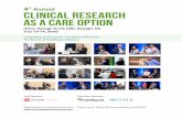 4th Clinical Research As A Care Option€¦ · Grand Opening of the Exhibits & Networking Café Graciously hosted by: • Breakfast • Meet the Exhibitors • Networking 10:20 am