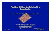 Pushing GIS into the Fabric of the OrganizationSome Basic Concepts Exploration for oil and gas is a 4 dimensional problem ... (geologic variables) Petroleum geologists try to draw