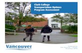 Clark College Transportation Options Program AssessmentSummer 2015 732 Fall 2015 1,457 Winter 2016 1,204 Spring 2016 1,129 Student Carpool Program ... (1%), and 2% reporting “other