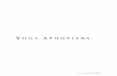 The yoga aphorisms of Patanjali - Theosophy World · 2018-05-21 · Title: The yoga aphorisms of Patanjali Author: PataÃ±jali, James Henderson Connelly Created Date: 12/26/2010