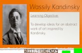 Wassily KandinskyKandinsky was trying to develop a ‘language’ for art: a way of showing ideas and feelings using colours, shapes and patterns. What can you see? What do you think