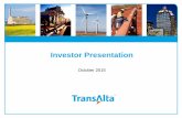 Investor Presentation › sites... · 2 Forward Looking Statements This presentation may include forward-looking statements or information (collectively referred to herein as “forward-looking