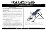 Heavy Duty Deluxe Inversion Therapy Table Model … › images › I › A14qVs9...Figure 2 Figure 1 To CLEAN, wipe your inversion table with a damp cloth. DO NOT use abrasive cleaners
