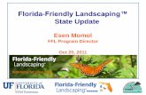 State Update - University of Floridaconference.ifas.ufl.edu/gardener11/presentations/Monday...FFL In-Service Trainings FYN IST – March 27, Gainesville GI-BMP IST – March 28, Gainesville