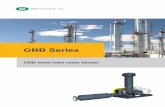 GRB Series - thaipinnacle.com · GRB roots blower series is a positive displacement blower which can be utilizing in a wide range of applications. Equipped with three lobe rotors
