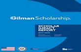 SCHOLAR IMPACT REPORT - USA StudyAbroad · networks abroad and with each other. While only 16% of Scholars indicated that they used alumni networking resources upon their return,