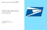 USPS Mail Moments mail...USPS Customer & Market Insights Methodology An online survey was conducted to understand mail behavior and mail habits overall and as it relates to billing