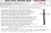 NAU MAI, HAERE MAI - WELCOME - The Taranaki Cathedral ... · 1. Be thou my vision, O Lord of my heart, naught be all else to me save that thou art; thou my best thought in the day