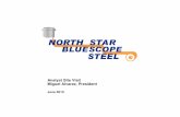 Analyst Site Visit Presentation v7.ppt · Organizational Overview Company Overview North Star BlueScope Steel LLC (“North Star” or the “Company”) is a leading North American