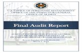 Final Audit Report - Oversight.gov › sites › default › files › oig...OPM’s Healthcare and Insurance Office, Audit Resolution Group with evidence when it has fully implemented