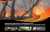 In committing to this statement, governments acknowledge ... · Local governments have responsibilities for land use planning which affects public and private fire management, and