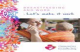 Let’s make it work › ... › work › Breasfeeding-and-Work-Broc… · The ‘Communities Latching on to Breastfeeding (CLBF)’ social marketing campaign is designed to promote