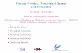 Flavour Physics: Theoretical Status and Prospects 2018-09-18آ  SSTC (Belarus); FNRS and FWO (Belgium);