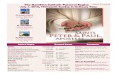 The Hamilton-Catholic Pastoral Region Volume 2 / Issue 26 · 7/1/2018  · anniversary of the papal encyclical Humanae Vitae. On July 6-7 (Friday and Saturday) a conference is held