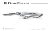 VACUUM SEALING SYSTEM - FoodSaverfoodsaver.com.hk/attachment/pdf/1468395800Nl8rA.pdf · Potato Crisps, Biscuits, Crackers, etc. 3-6 weeks Pantry For best results, use a FoodSaver®