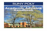 Academic Advising Handbook- Fall 2019 · Tech Mgt/Human Resources Management CONC Tech Mgt/Health Informatics CONC ... degree* from SUNY Poly by completing the specific degree requirements