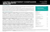 LISTED INVESTMENT COMPANIES AND TRUSTS.LISTED INVESTMENT COMPANIES & TRUSTS. 4 Market Update The secondary market raisings were nearly as limited as IPOs in the first quarter, with