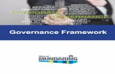 Shire of Mundaring Governance Framework April 2016 1 · 2016-10-14 · Shire of Mundaring Governance Framework – April 2016 5 2. Definitions Term Meaning Act The Local Government