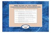 PAR Guide to the 2016 Constitutional Amendmentsrevenue.louisiana.gov/Miscellaneous/Constitutional...Constitution on the November 8, 2016, ballot. Amendments 2, 3 and 5 are particularly