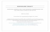 EXPOSURE DRAFT · 2020-06-04 · EXPOSURE DRAFT PROPOSED MANDATORY PERFORMANCE FRAMEWORK FOR THE FAIR VALUE QUALITY INITIATIVE . MAY 24, 2016 . Comments are requested by August 24,