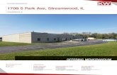 1708 S Park Ave, Streamwood, IL...1708 S PARK AVE, STREAMWOOD, IL 1 | PROPERTY INFORMATION. Each Office Independently Owned and Operated kwcommercial.com 5 LOCATION OVERVIEW Streamwood