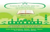 Part-2 · 2018-12-18 · 2. Learn More About Your Deen - Part Two 3. Learn to Read the Quran - Part One 4. Learn to Read the Quran - Part Two 5. Learn to Read the Quran - Part Three