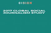 2017 GLOBAL SOCIAL JOURNALISM STUDY - CisionSocial Journalism study) in their professional work. But the traditional categorization of media sectors (i.e. newspaper, magazine, broadcasting,