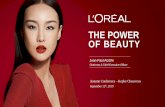 THE POWER OF BEAUTY - L'Oréal Finance 2019-10-24 · SKINCARE GROWTH ENGINE 3 SKINCARE 1L’Oréal Half -Year 2019 provisional estimates, excluding razors, ... 1Mass personalization