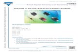 Small-Signal Schottky and Switching diodes · Diodes -Focus Products for Multi-Market Applications Small-Signal Schottky and Switching diodes Discrete Semiconductors and Passive Components