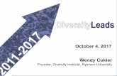 DiversityLeads Founder, Diversity Institute, Ryerson ... · Comparison of the Representaon of Women in Senior Leadership PosiHons by sector – Montreal 37.8% 29.8% 15.0% 35.9% 40.7%