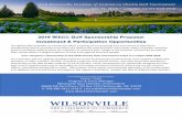 2018 Wilsonville Chamber of Commerce Charity Golf Tournament … · 2018-12-20 · $2,000 LiveScore App Sponsor with 2 golfers (Check or ACH only) $2,000 Dinner Sponsor with 2 golfers