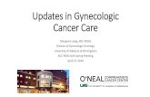 Updates in Gynecologic Cancer Care - MemberClicks · 2019-04-22 · OS for patients with advanced ovarian cancer •EORTC •CHORUS ... Chan et al. NEJM, 2016. Dose-dense taxol/carbo