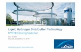 Liquid Hydrogen Distribution Technology · 2 Agenda 1. Linde’s Product & Service Portfolio for Liquid Hydrogen Distribution 2. LH 2 / GH 2 Distribution and Storage 3. Linde manufacturing