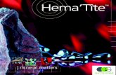 hema’tîte · c ollagen synthesis This initial in vitro test shows that Hema’Tîte™ significantly increases synthesis of type I pro-collagen within the cultured human dermis