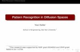 Pattern Recognition in Diffusion Spaceshelper.ipam.ucla.edu/publications/setut/setut_7310.pdfPattern Recognition in Diffusion Spaces High dimensional data alignment [Lafon,Keller,Coifman,PAMI2006]