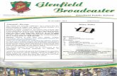 Diary Dates - Glenfield · for athletics. Our girls senior softball and our junior girls tee ball teams were the 2012 premiers. Year 6 Farewell The Year 6 Farewell will be held at