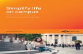 Simplify life on campus - security.gallagher.com · Business efficiency and cost savings Gallagher’s integrated security solutions allow you to manage site security, control building