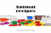 Animal recipes · /m/ as m, /n/ as n /ooh/ as oo, ew, o /i/ as i, /s/ as s and ss /z/ as z, zz and s, /g/ as gu and gh /u/ as u, /r/ as r /er/ as er, ur, ir, ear, or /h/ as h, /l