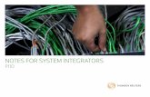 P11D Notes for System Integrators - Thomson Reuters · 2010-04-08 · Thomson Reuters recommends the following minimumminimumminimum system specifications for running P11D: • Pentium