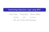 Automating Separation Logic using SMT - People | MIT insertion sort 10 0.7 double all 7 2.2 merge sort