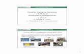 Quality System Training Module 5 Assessment/Reporting · QA Strategy Workgroup Ambient Air Quality System Training NPAP: Through the Sampling Inlet, or Probe (TTP) State Device NPAP